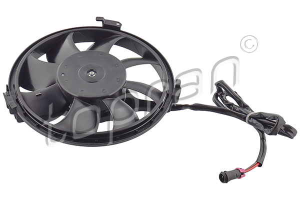 Fan, radiator - 107 722 TOPRAN