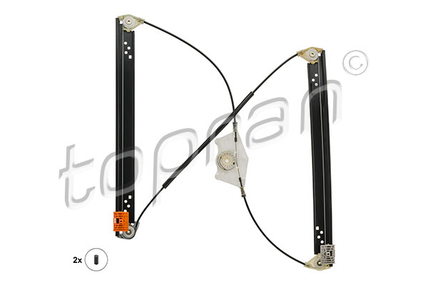 Window Regulator - 113 610 TOPRAN