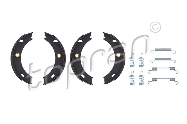 Brake Shoe Set, parking brake - 110 456 TOPRAN