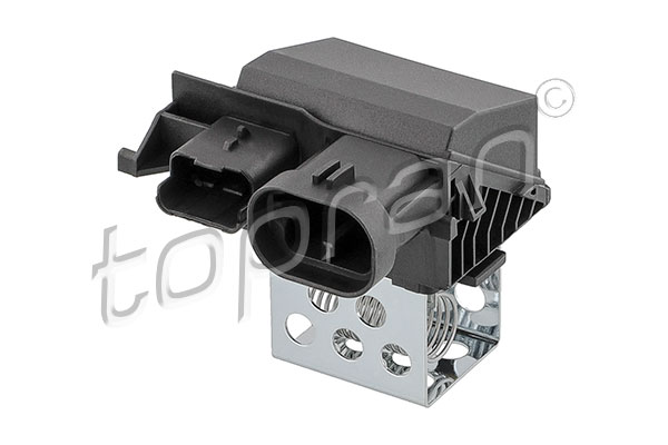 Pre-resistor, electro motor radiator fan - 723 988 TOPRAN
