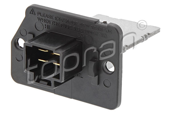 Resistenza, Ventilatore abitacolo - 821 223 TOPRAN