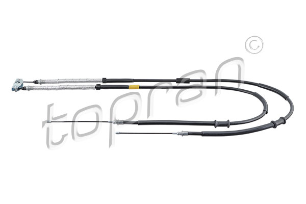 Cable, parking brake - 208 040 TOPRAN