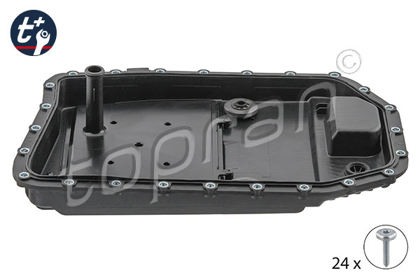 Oil sump, automatic transmission - 500 992 TOPRAN