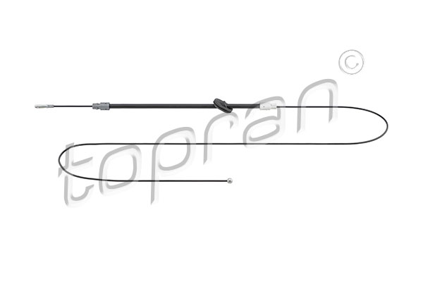 Cable, parking brake - 114 851 TOPRAN