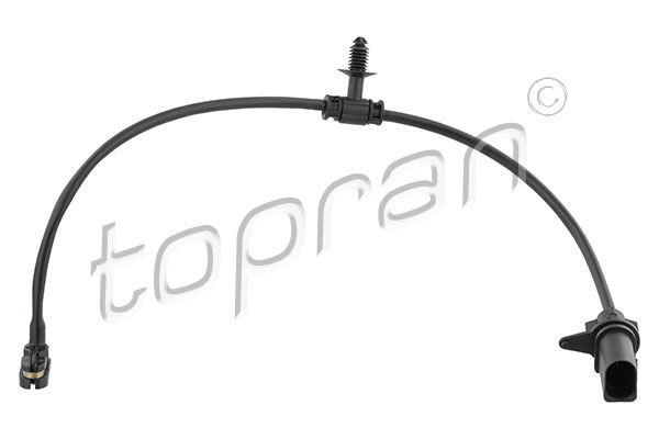 Sensore, Usura pastiglia freno/mat. d'attrito - 638 953 TOPRAN