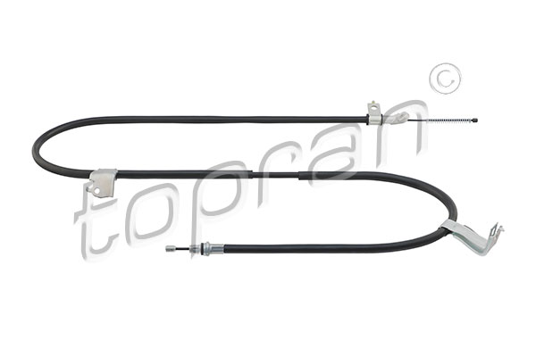 Cavo comando, Freno stazionamento - 701 639 TOPRAN