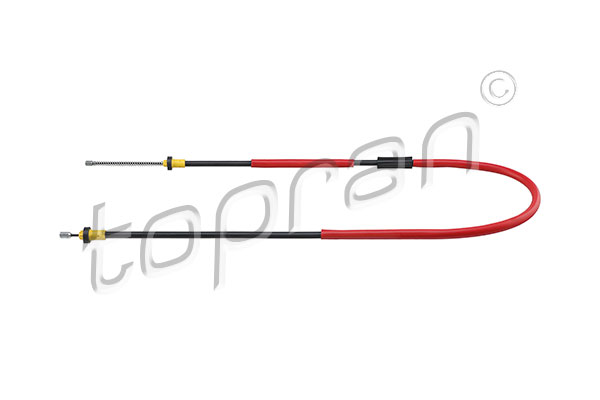 Cavo comando, Freno stazionamento - 701 513 TOPRAN