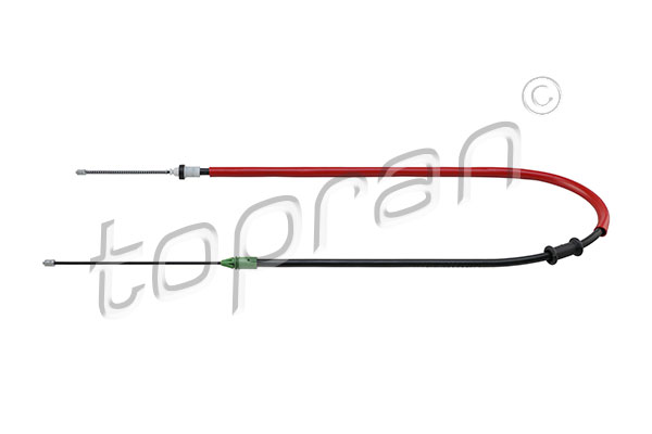 Cable, parking brake - 700 932 TOPRAN