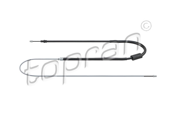 Cable, parking brake - 700 925 TOPRAN