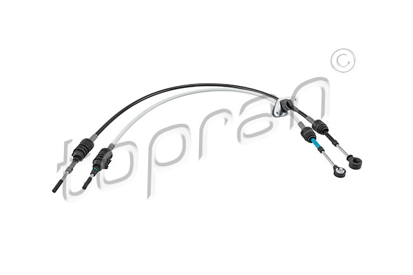 Cable, manual transmission - 409 412 TOPRAN