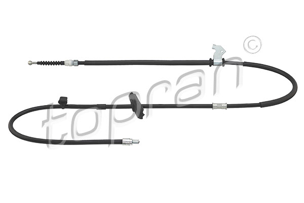 Cable, parking brake - 208 361 TOPRAN