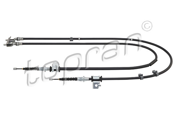 Cable, parking brake - 304 737 TOPRAN
