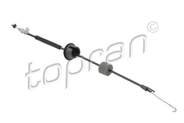 Cable, door release - 118 365 TOPRAN