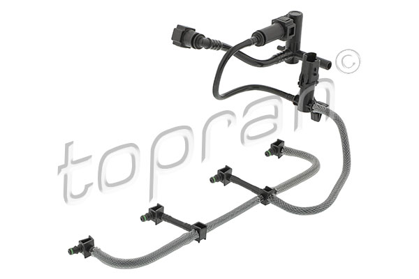 Flessibile, Carburante perso - 305 374 TOPRAN