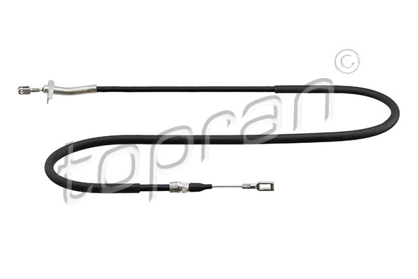 Cable, parking brake - 631 756 TOPRAN