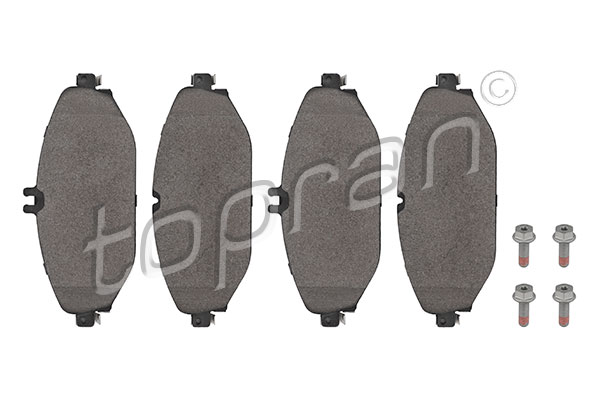 Brake Pad Set, disc brake - 409 652 TOPRAN