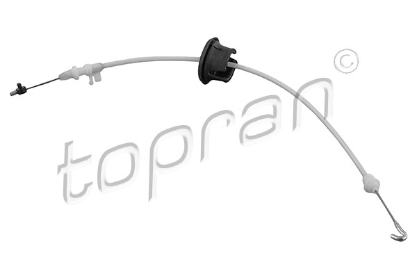 Cable, door release - 118 407 TOPRAN