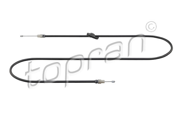 Cavo comando, Freno stazionamento - 631 759 TOPRAN