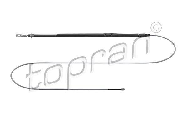 Cable, parking brake - 721 659 TOPRAN