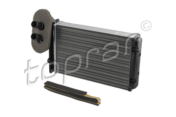 Heat Exchanger, interior heating - 103 147 TOPRAN