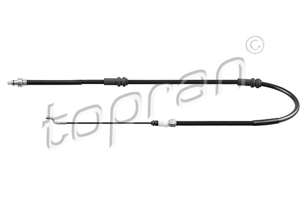 Cable, parking brake - 117 604 TOPRAN