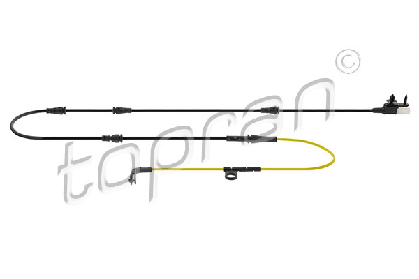Sensore, Usura pastiglia freno/mat. d'attrito - 638 970 TOPRAN