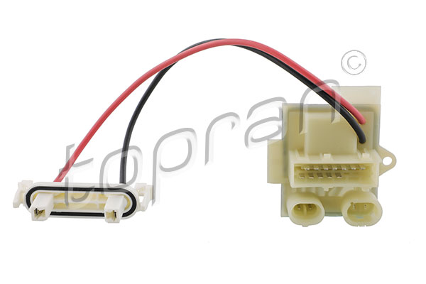 Resistenza, Ventilatore abitacolo - 701 413 TOPRAN