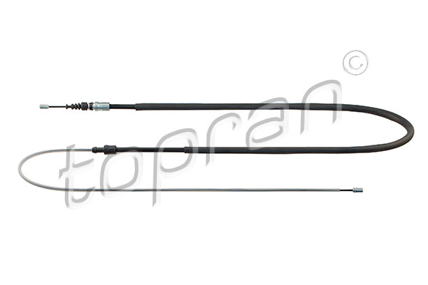 Cable, parking brake - 721 672 TOPRAN