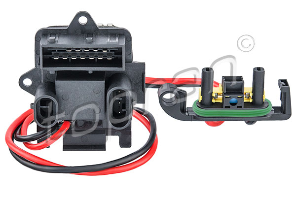 Resistenza, Ventilatore abitacolo - 208 259 TOPRAN