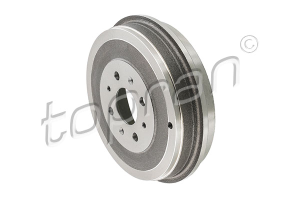 Brake Drum - 207 657 TOPRAN