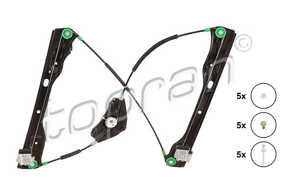 Window Regulator - 116 296 TOPRAN
