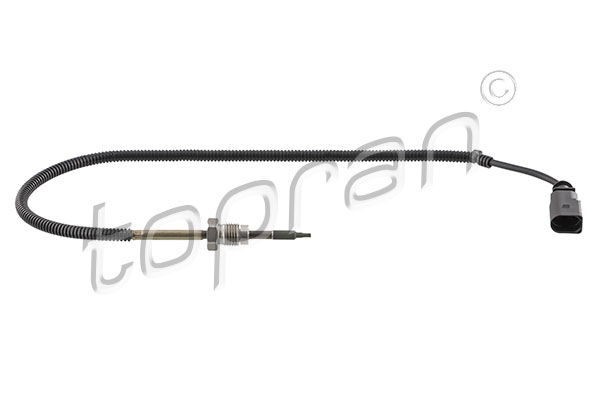 Sensore, Temperatura gas scarico - 638 580 TOPRAN