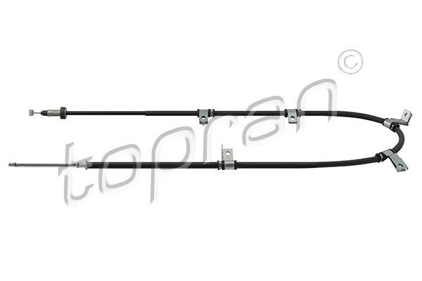 Cable, parking brake - 820 759 TOPRAN