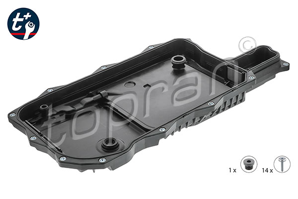 Oil sump, automatic transmission - 503 766 TOPRAN