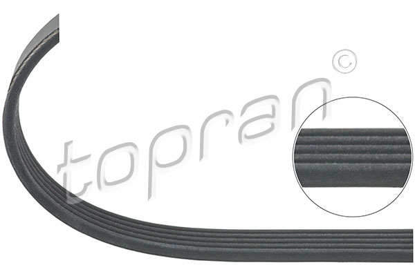 V-Ribbed Belt - 207 890 TOPRAN