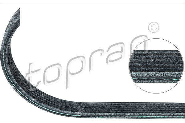 Cinghia Poly-V - 109 659 TOPRAN