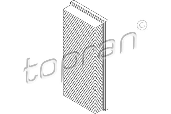 Air Filter - 301 915 TOPRAN