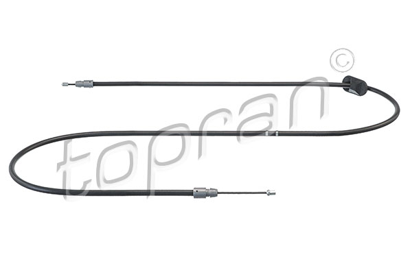 Cable, parking brake - 409 201 TOPRAN