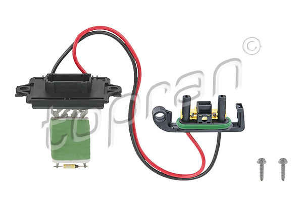 Resistenza, Ventilatore abitacolo - 701 060 TOPRAN