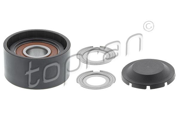 Deflection/Guide Pulley, V-ribbed belt - 119 208 TOPRAN