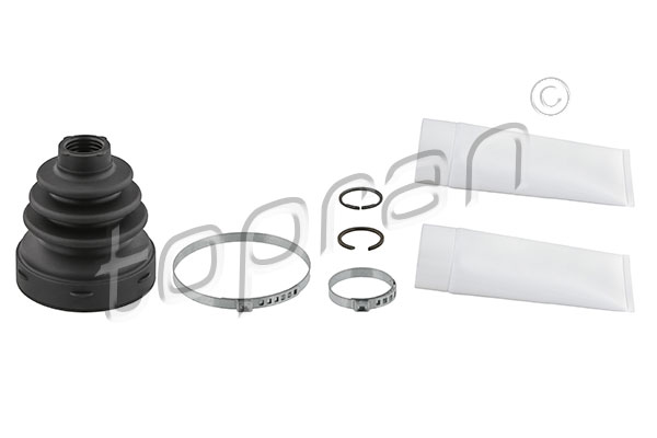 gofruotoji membrana, kardaninis velenas - 111 682 TOPRAN