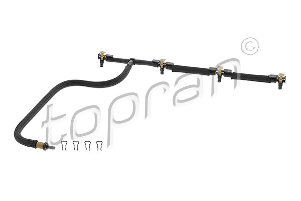 Hose, fuel overflow - 118 994 TOPRAN