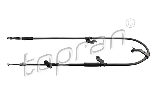 Cable, parking brake - 821 039 TOPRAN