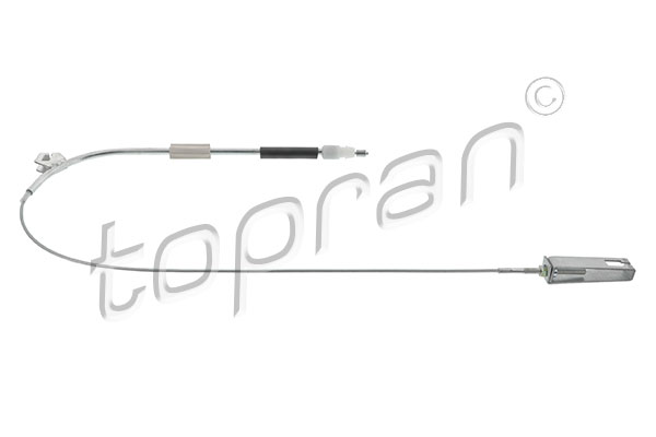Cavo comando, Freno stazionamento - 407 781 TOPRAN
