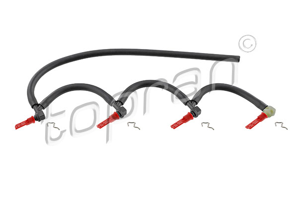 Hose, fuel overflow - 305 370 TOPRAN