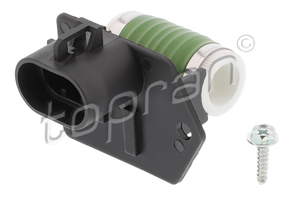 Pre-resistor, electro motor radiator fan - 601 624 TOPRAN