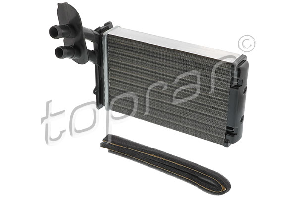 Heat Exchanger, interior heating - 108 613 TOPRAN