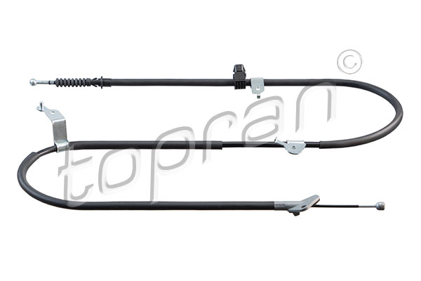 Cable, parking brake - 601 567 TOPRAN