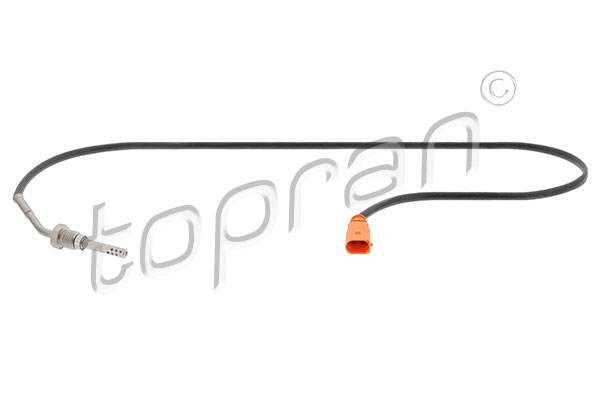 Sensore, Temperatura gas scarico - 117 543 TOPRAN