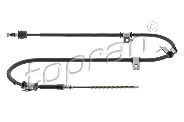 trosas, stovėjimo stabdys - 820 754 TOPRAN